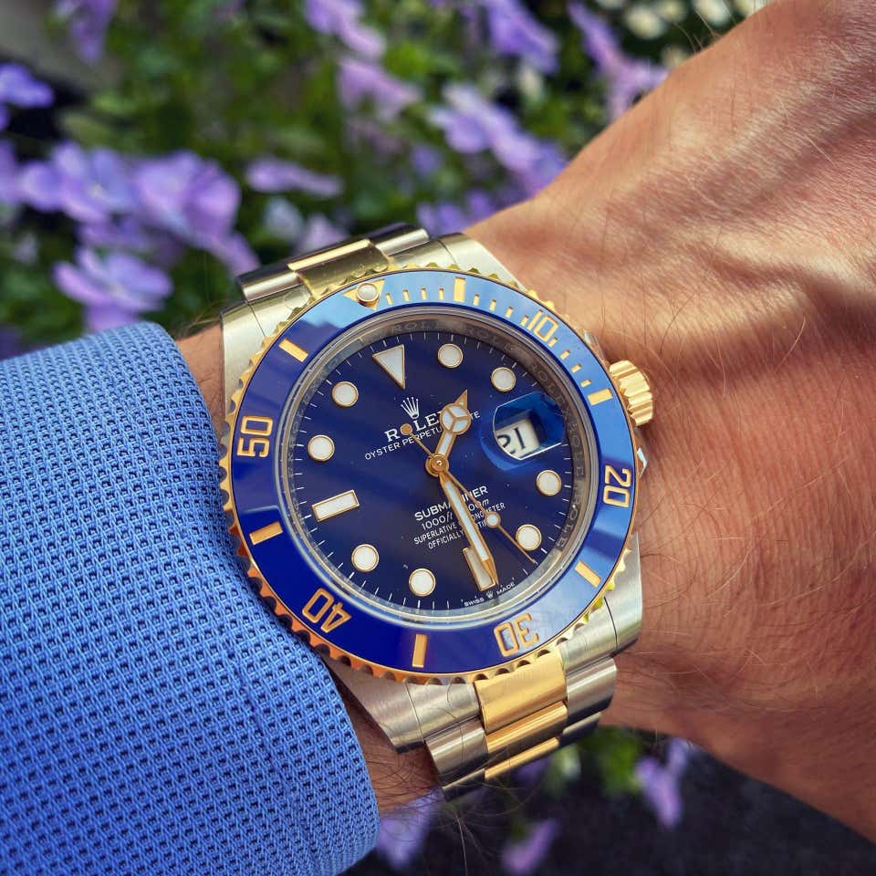 Rolex Submariner Date 16613 de 1997 – Bicolore bleue « Bluesy »