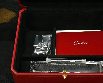 40MM CARTIER SANTOS 100 XL - FULL ARABIC DIAL ICED