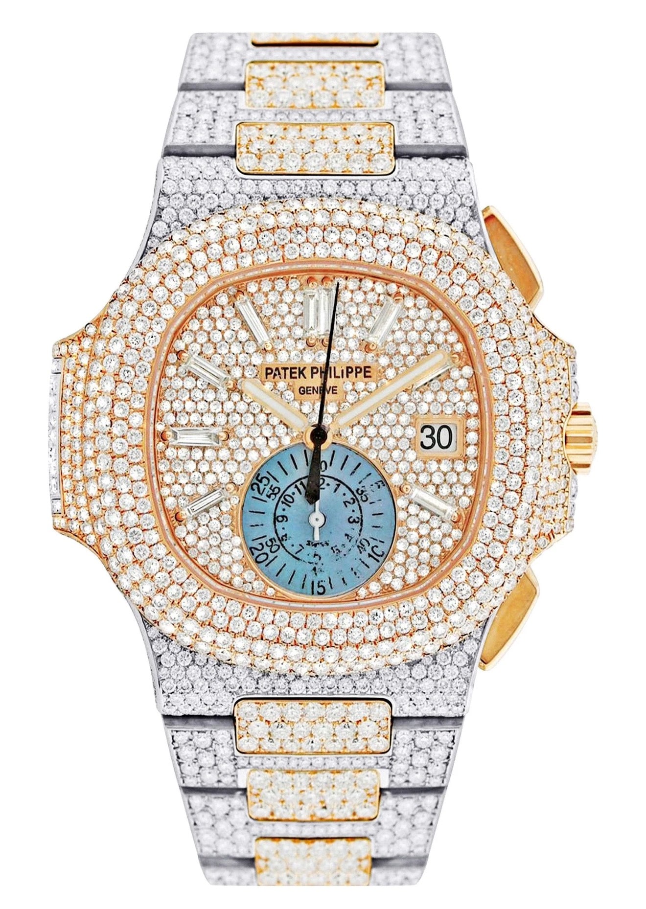 Patek Philippe Nautilus Diamant | Deux Tons