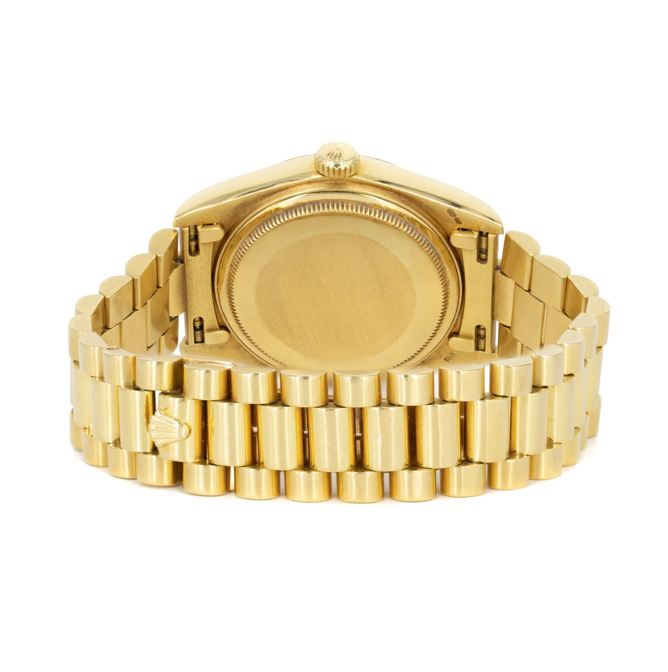 Rolex Day-Date | Presidential | Modèle 18238 | Or Jaune 18K | LUNETTE CANNELÉE | CADRAN CHAMPAGNE DIAMANT