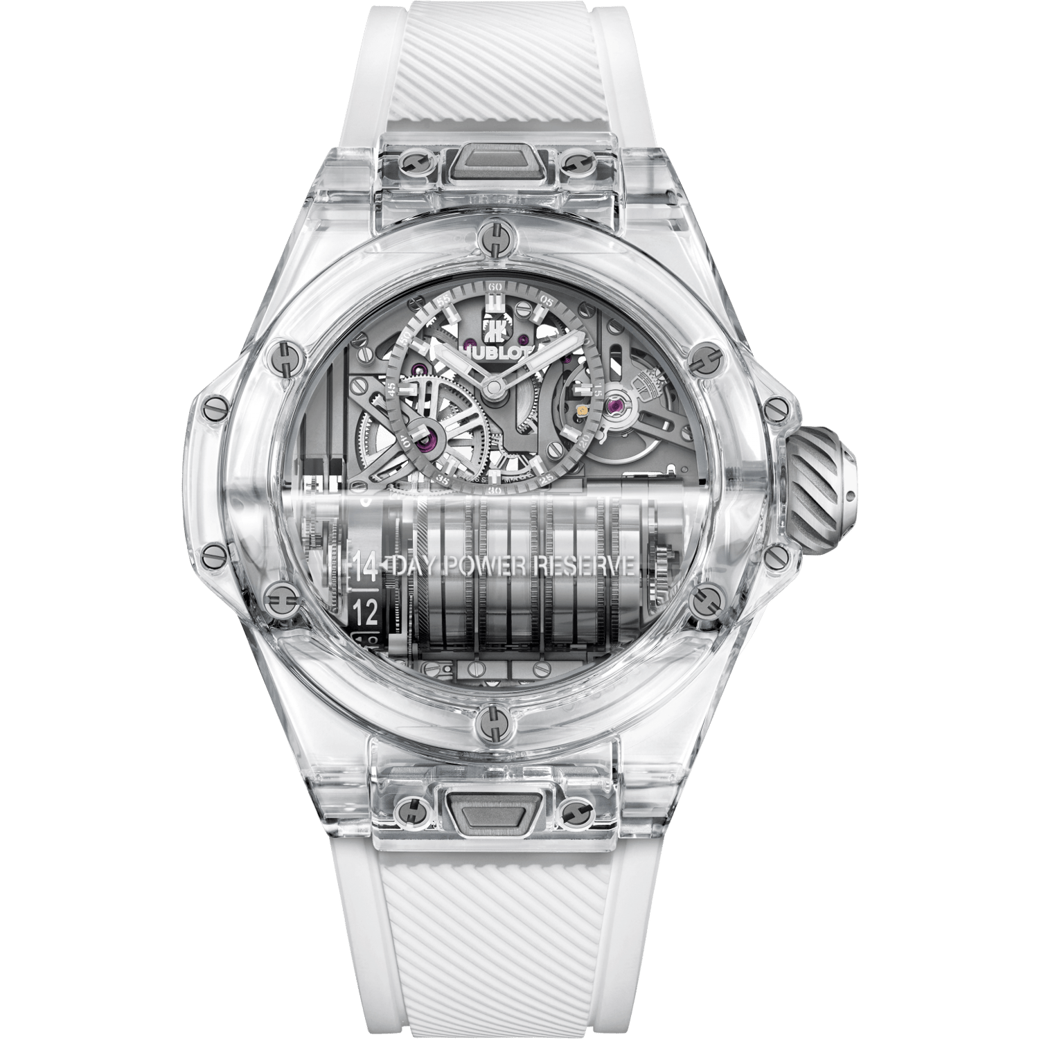 HUBLOT BIG BANG MP-11 14-DAY POWER RESERVE SAPPHIRE LIMITED EDITION 45MM