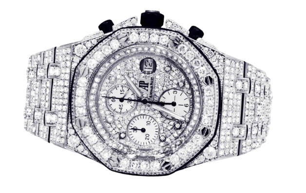 Audemars Piguet Royal Oak Offshore diamantée | Acier inoxydable | 42 mm