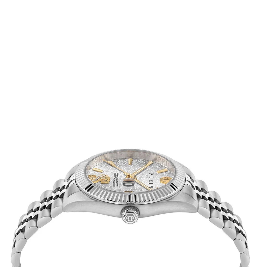 MONTRE PHILIPP PLEIN DATE SUPERLATIVE ARGENTÉ