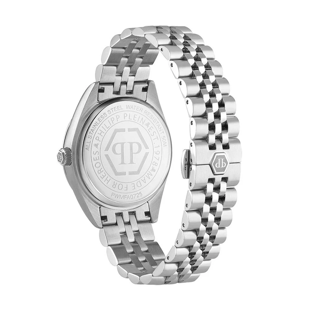 MONTRE PHILIPP PLEIN DATE SUPERLATIVE ARGENTÉ